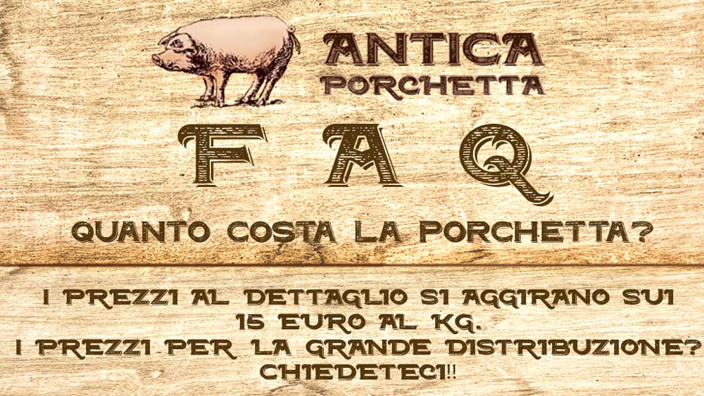 Quanto costa la porchetta di Ariccia? Prezzo Porchetta | Antica ricetta di Ariccia del 1896 Quanto costa la porchetta di Ariccia? Prezzo Porchetta | Antica ricetta di Ariccia del 1896