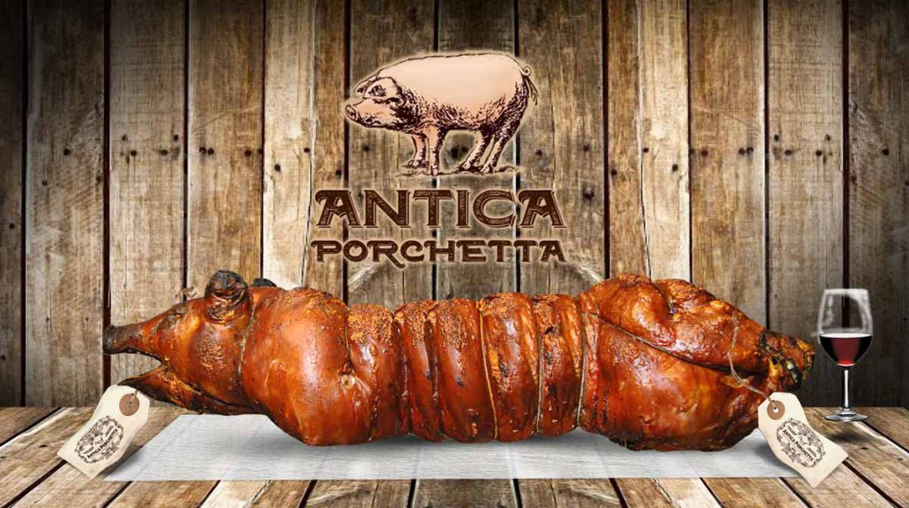 Porchetta IGP di Ariccia con testa